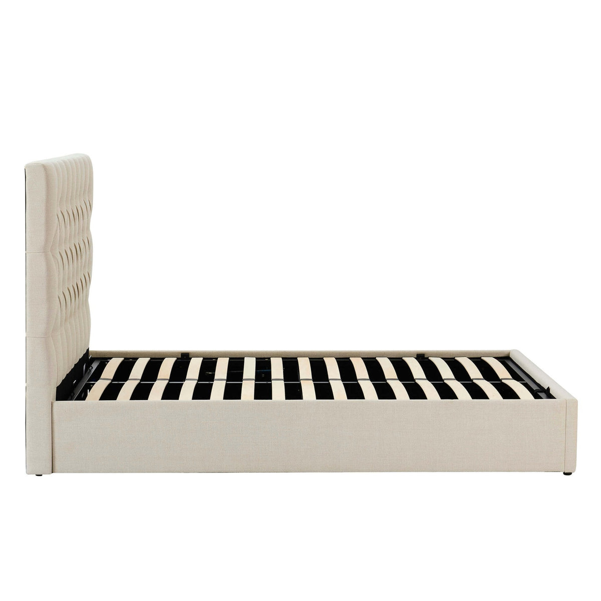 Middleton Ottoman Storage Bed - Beige