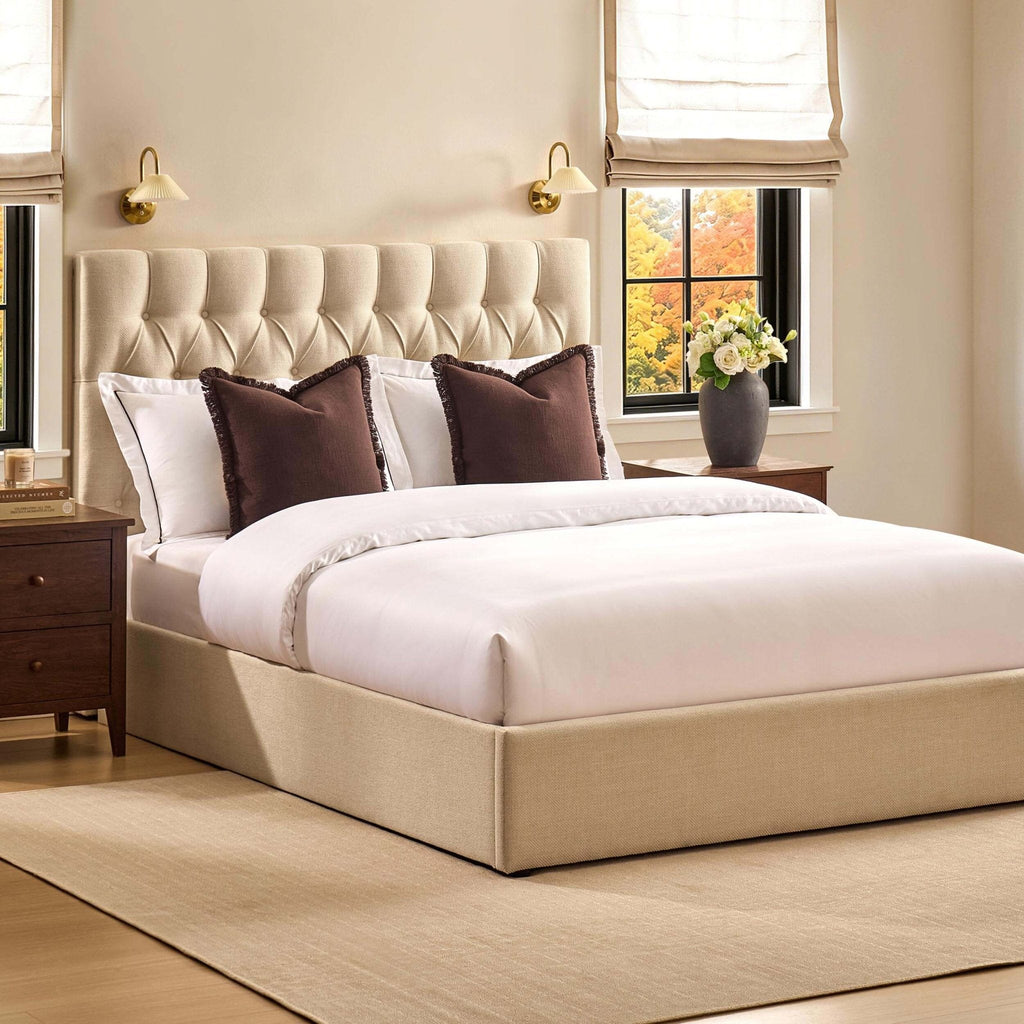 Middleton Ottoman Storage Bed - Beige