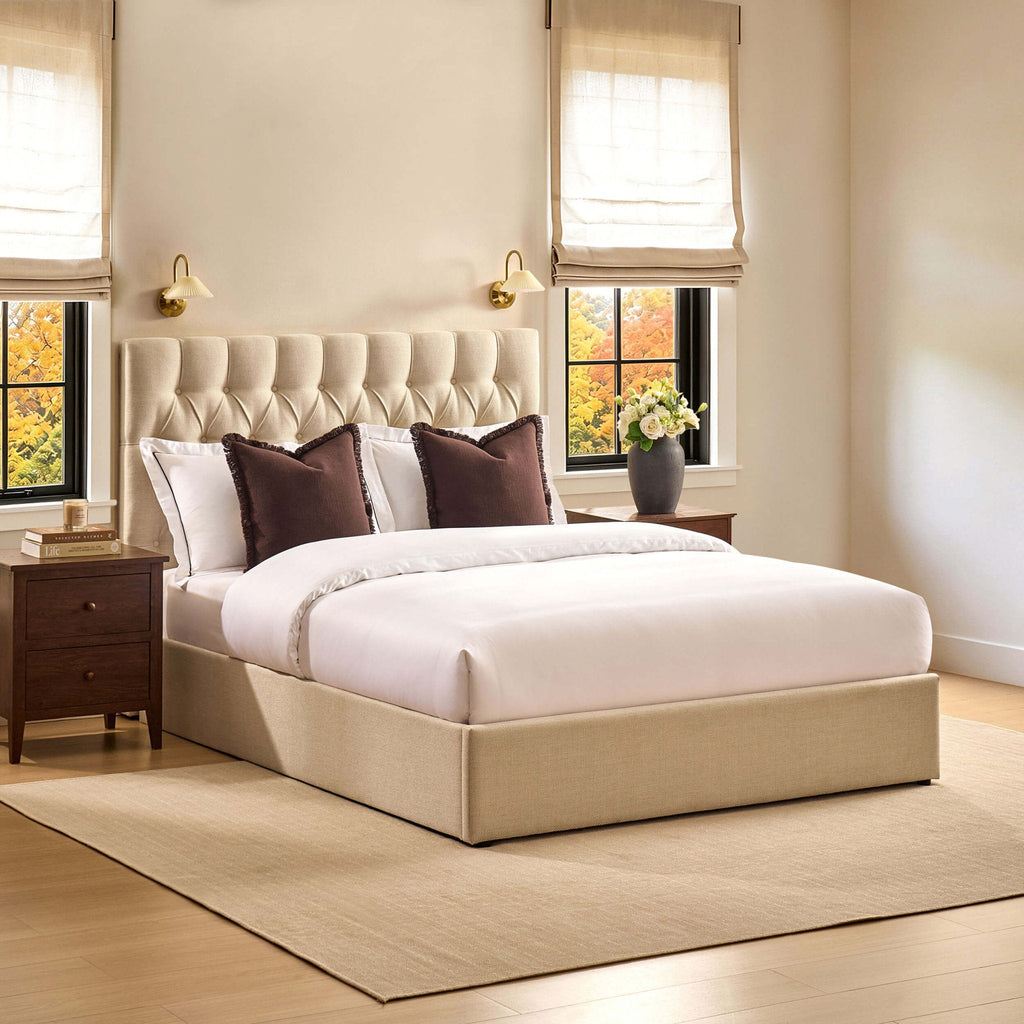 Middleton Ottoman Storage Bed - Beige