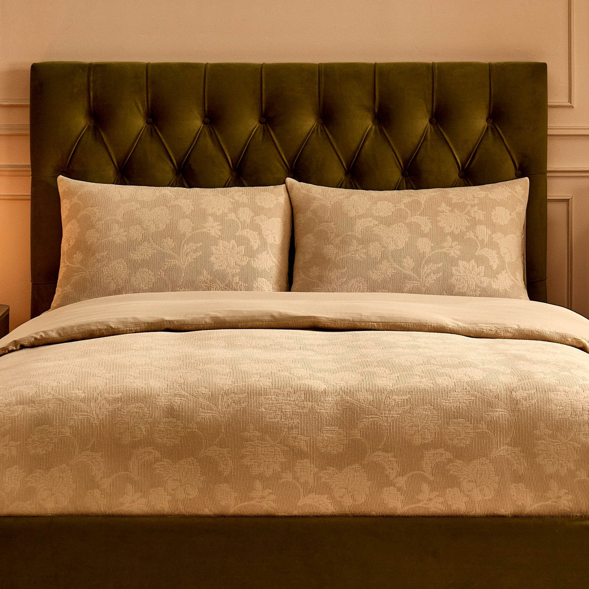 Middleton Ottoman Storage Bed - Muted Moss