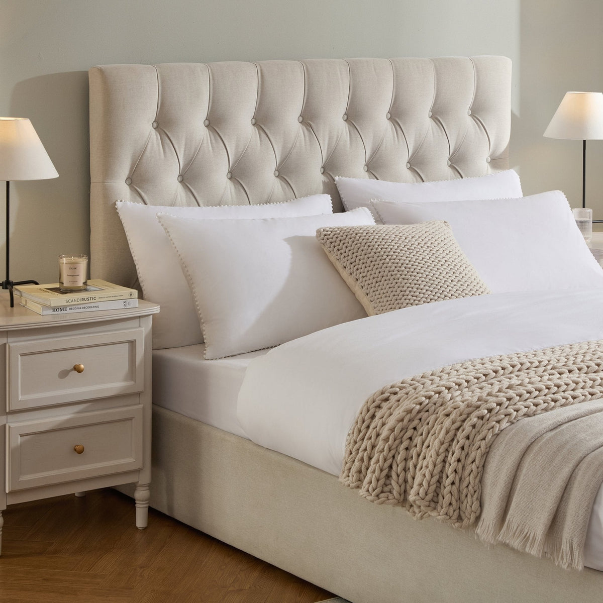 Middleton Ottoman Storage Bed - Natural