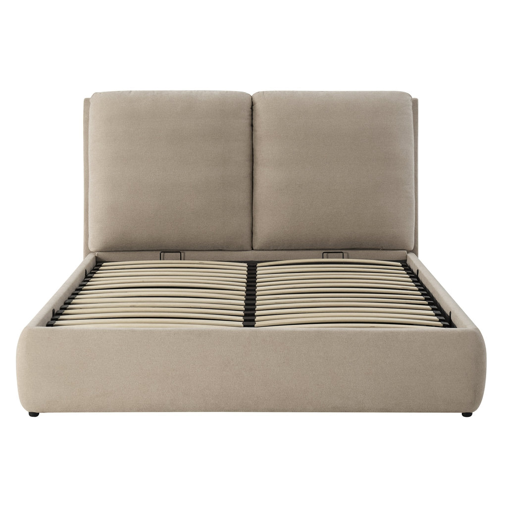 Murcia Ottoman Storage Bed - Chenille Oatmeal