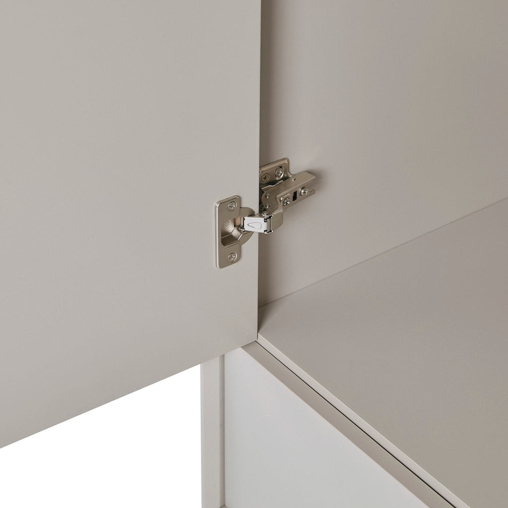 Nova 2 Door Wardrobe with Drawer - Taupe