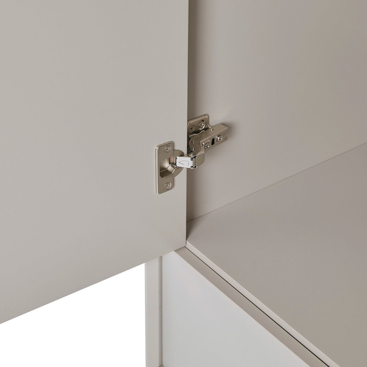 Nova 2 Door Wardrobe with Drawer - Taupe