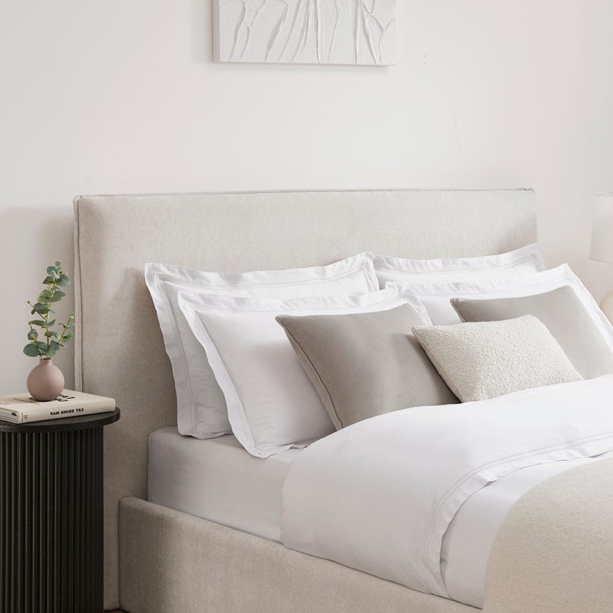 Oslo Ottoman Storage Bed - Ivory