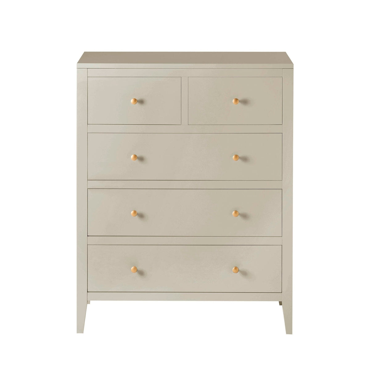 Poppy 5 Drawer Chest - Cream