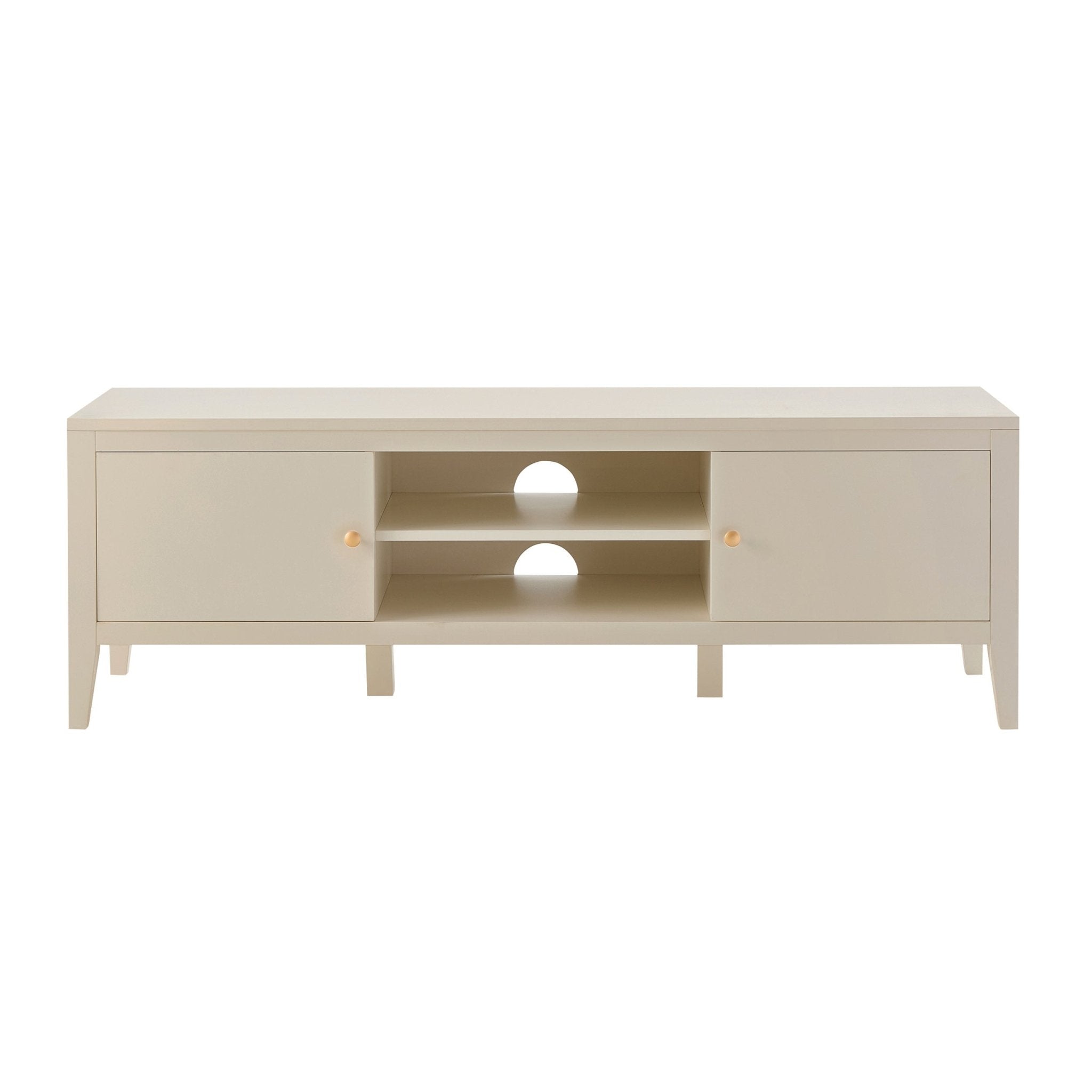 Poppy Tv Unit for TVs up to 55" - Cream