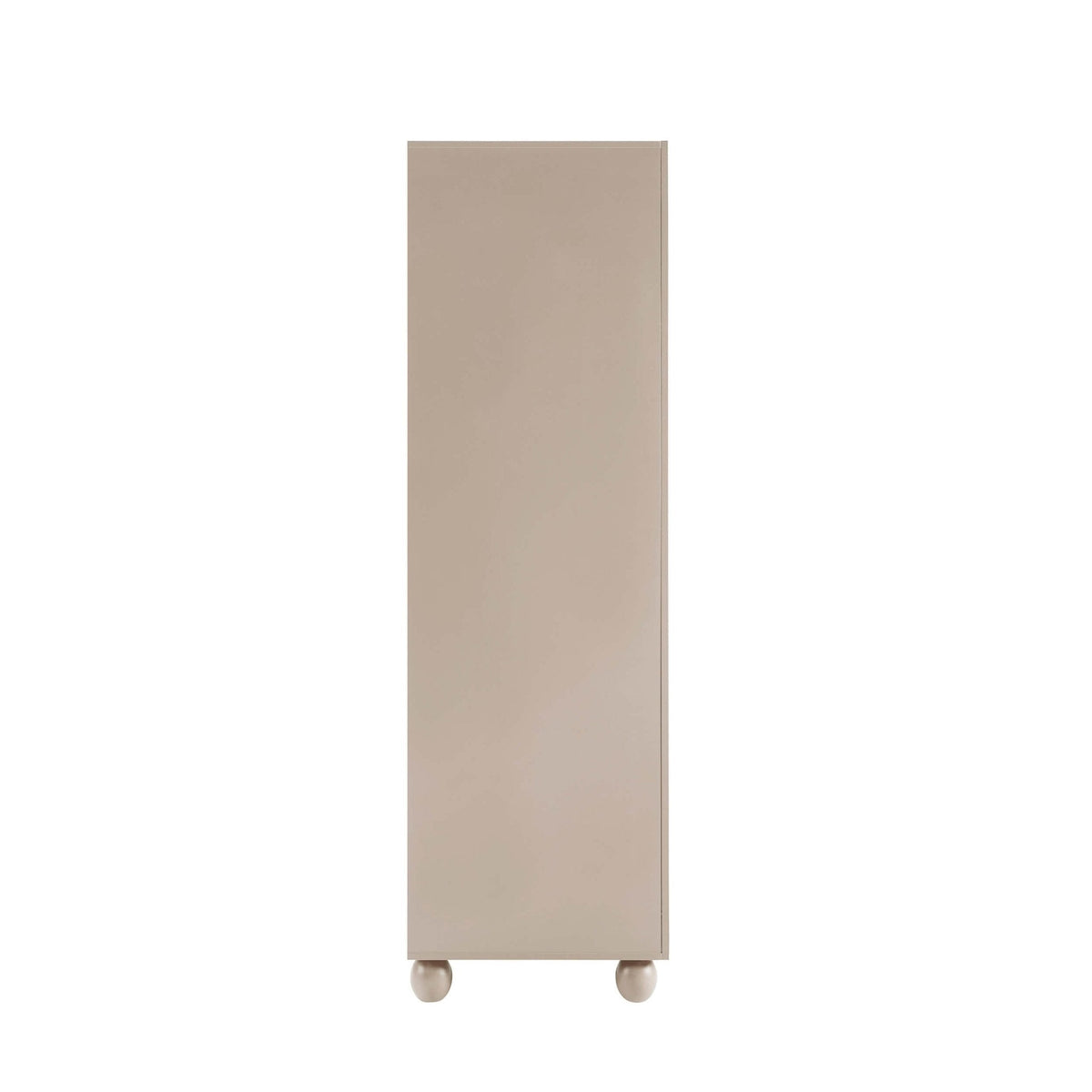 Rachel Arch Front 3 Door Wardrobe - Taupe