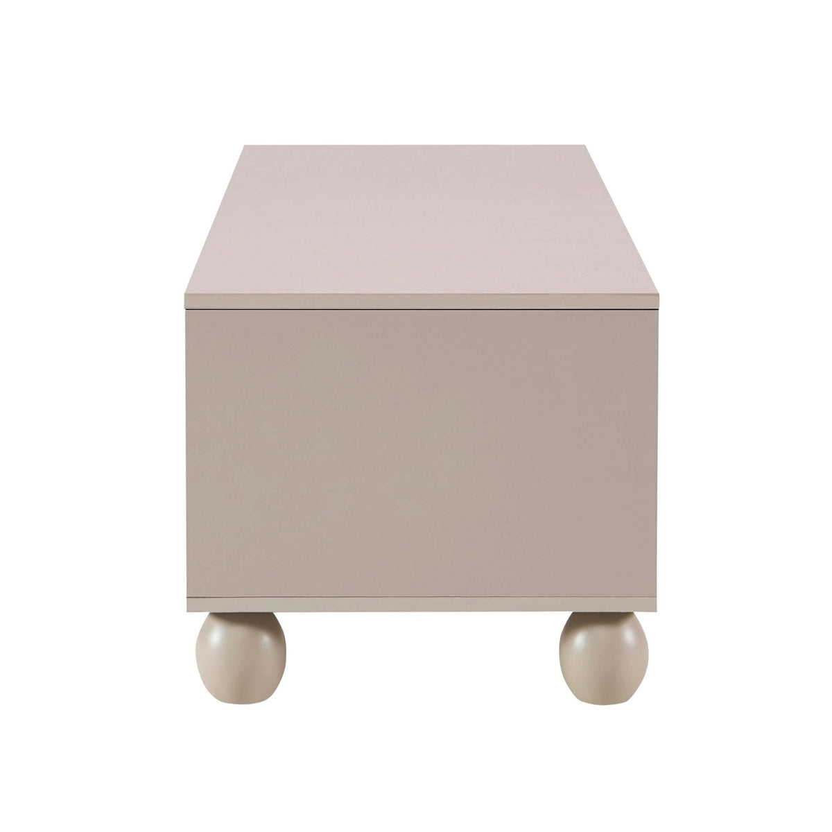Rachel Arch Front Tv Unit for TVs up to 75" - Taupe