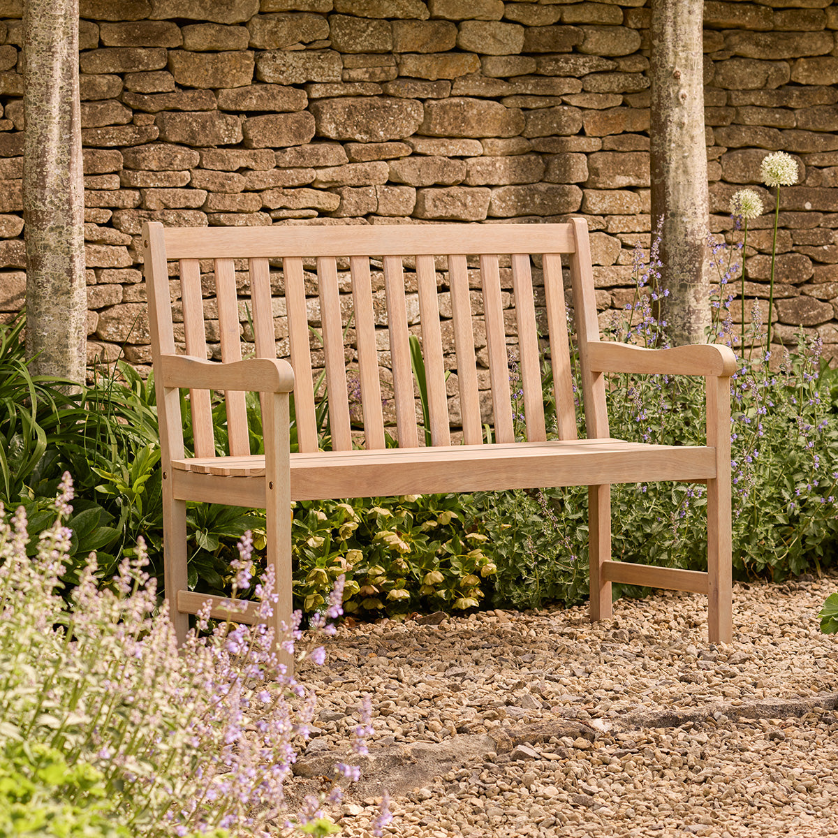 Repton Classic Eucalyptus | Wooden Garden Bench