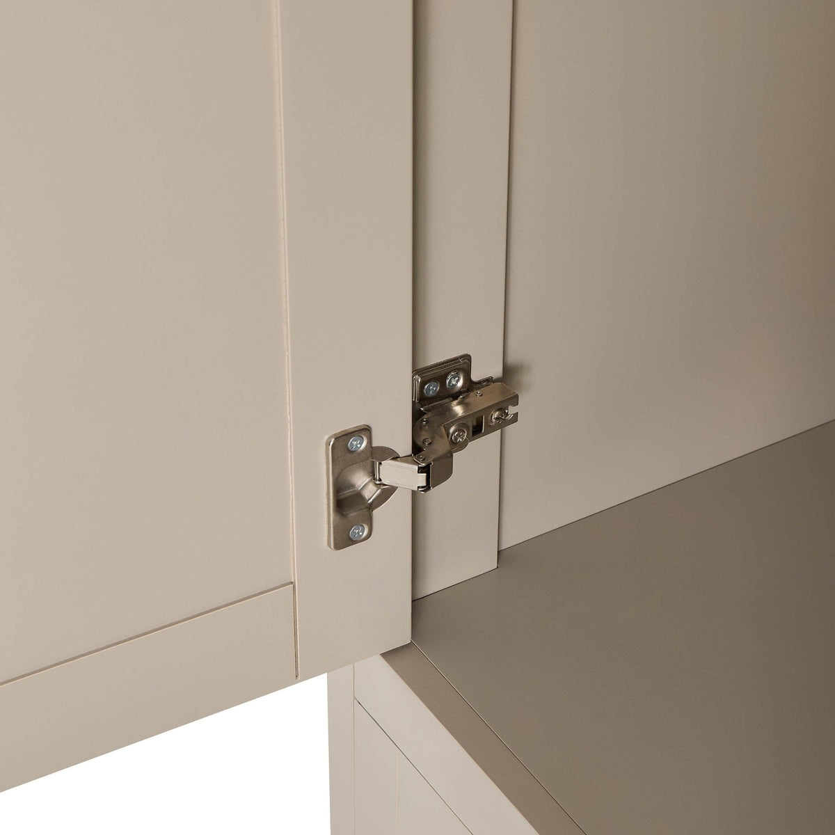 Ruby 3 Door Wardrobe with Drawers - Taupe