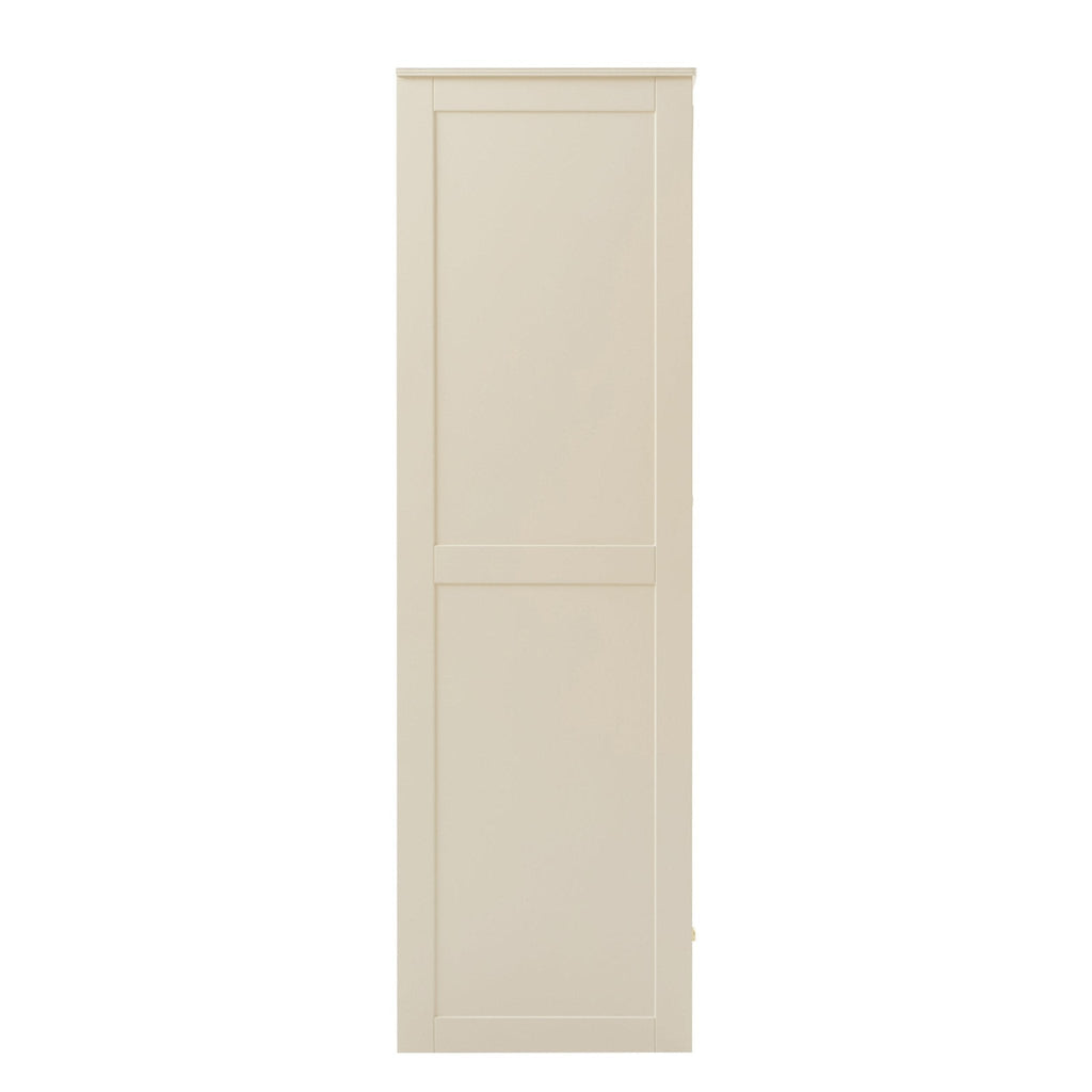 Ruby 3 Door Wardrobe with Drawers - Cream
