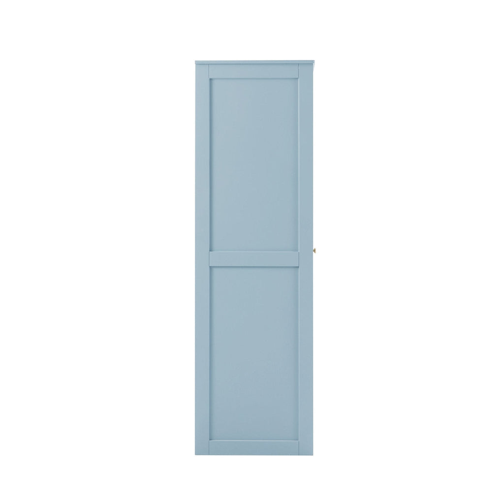 Ruby 3 Door Wardrobe with Drawers - Sky Blue