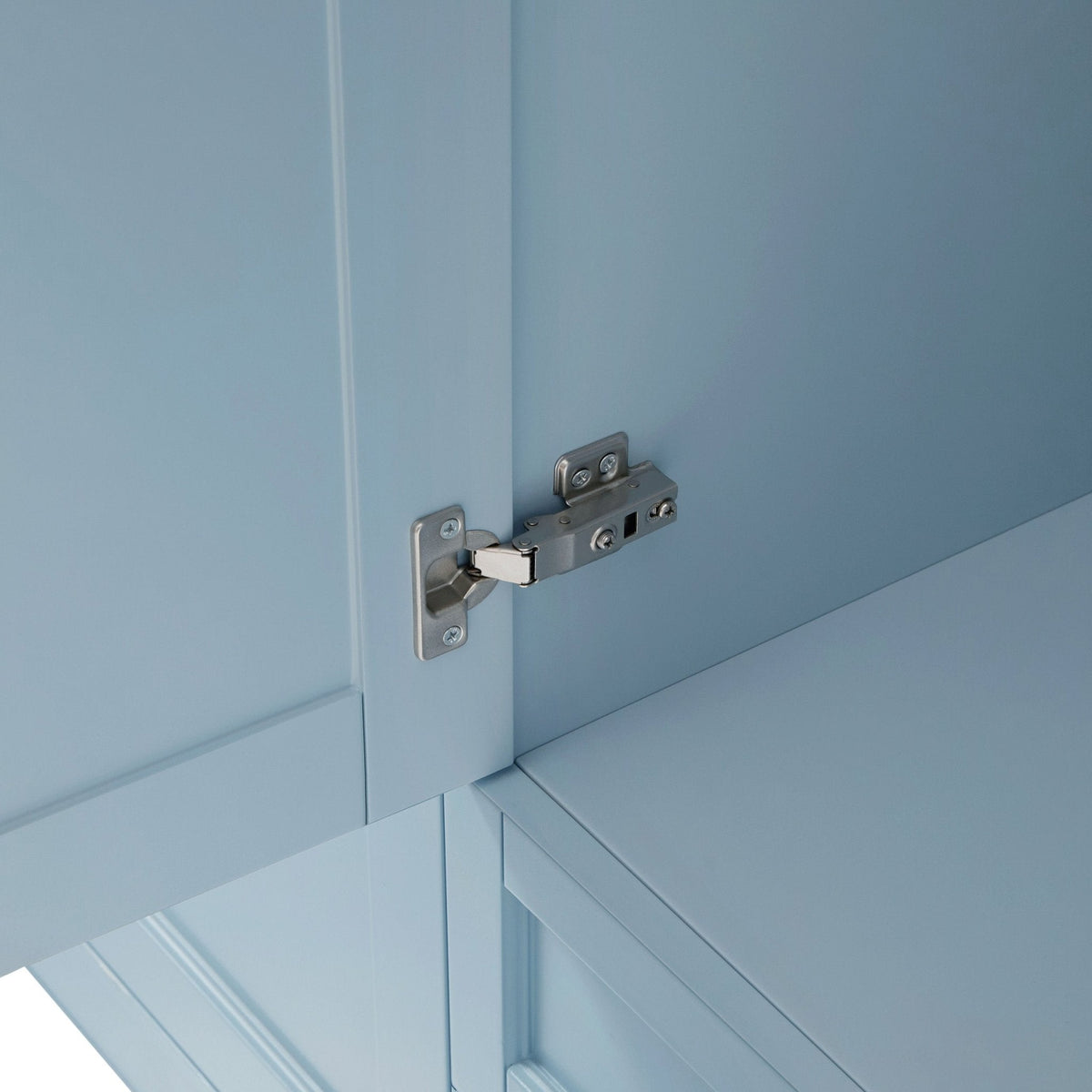 Ruby 3 Door Wardrobe with Drawers - Sky Blue