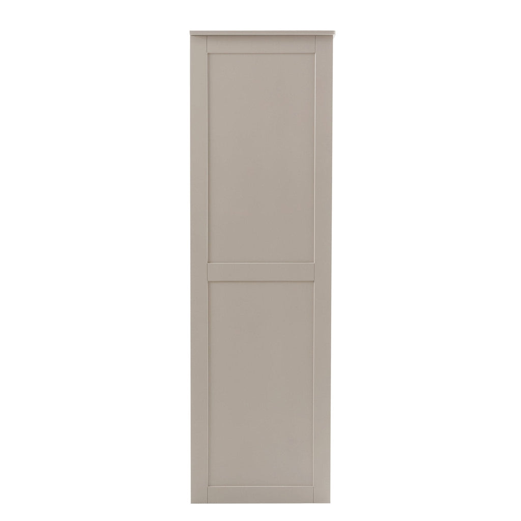 Ruby 4 Door Wardrobe with Drawers - Taupe