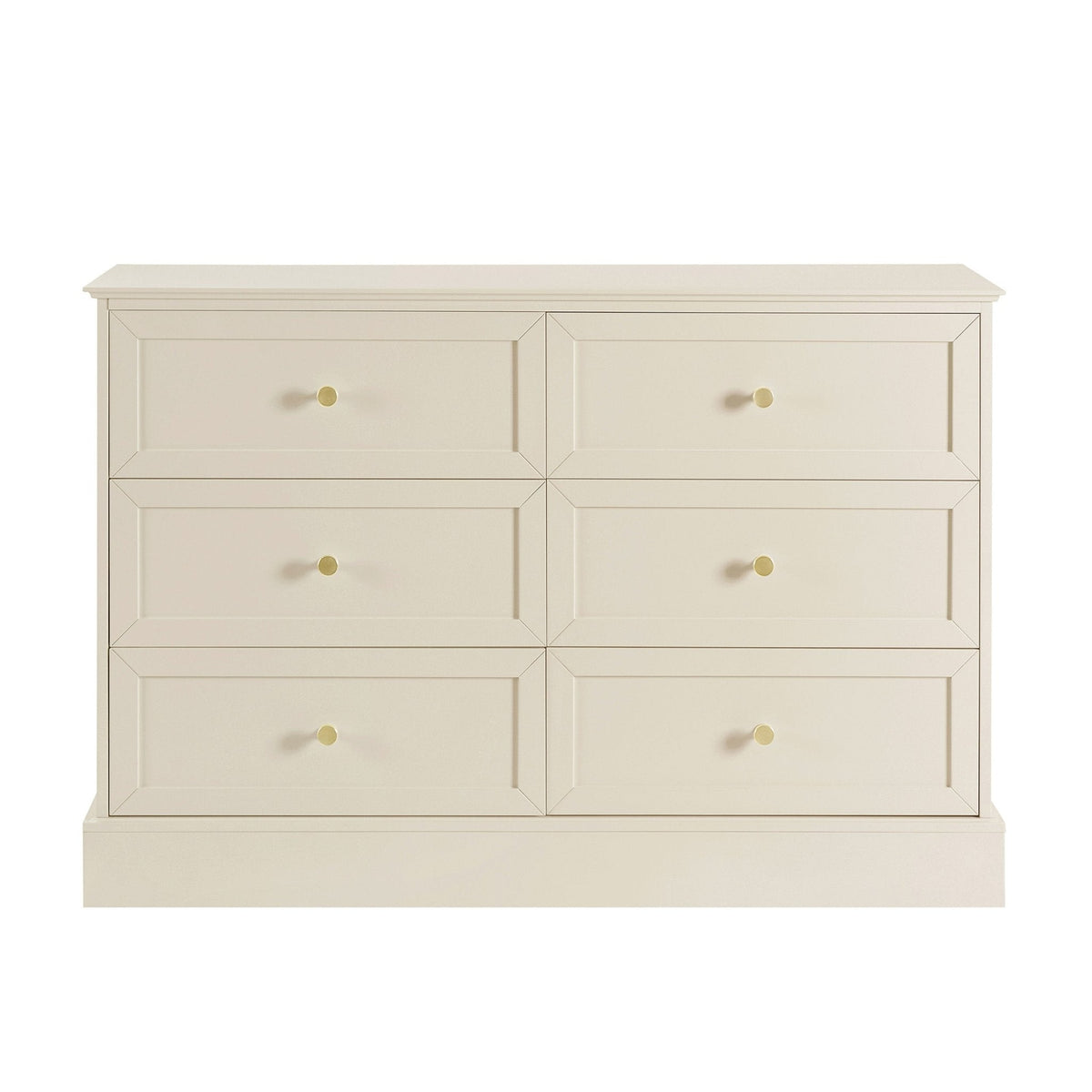 Ruby 6 Drawer Chest - Cream