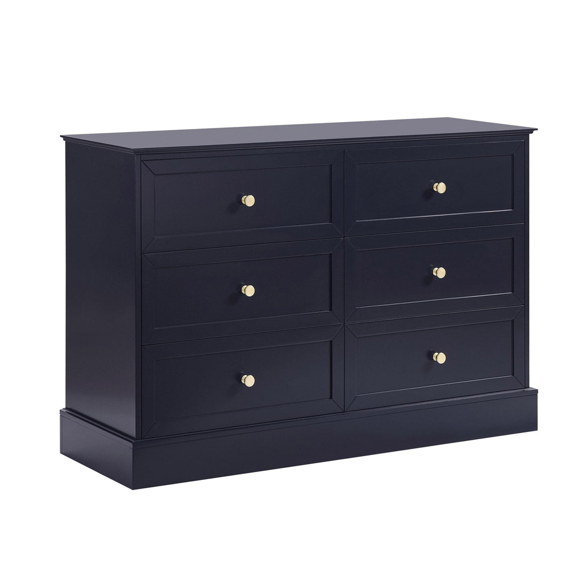 Ruby 6 Drawer Chest - Midnight