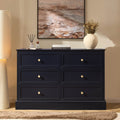 Ruby 6 Drawer Chest - Midnight