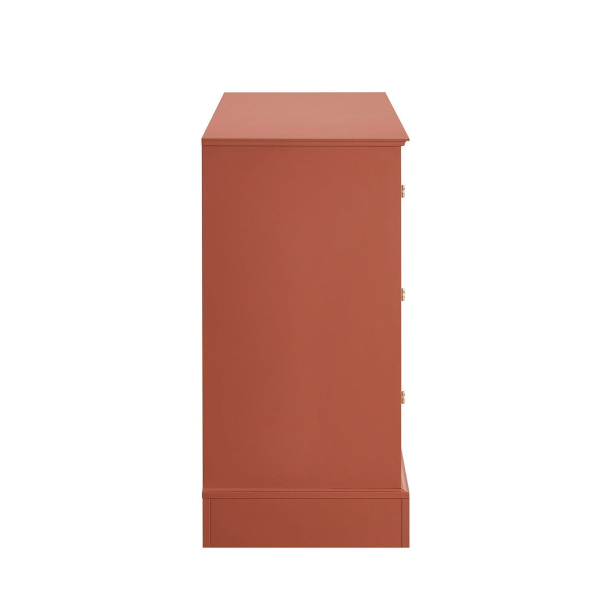 Ruby 6 Drawer Chest - Terracotta