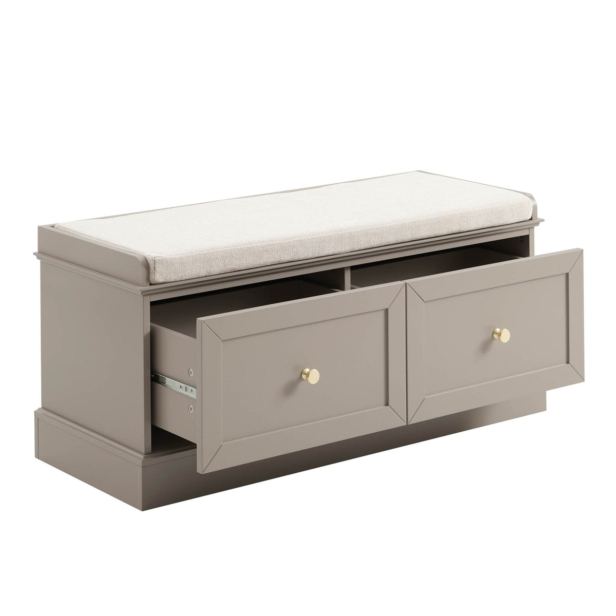 Ruby Seated Storage - Taupe