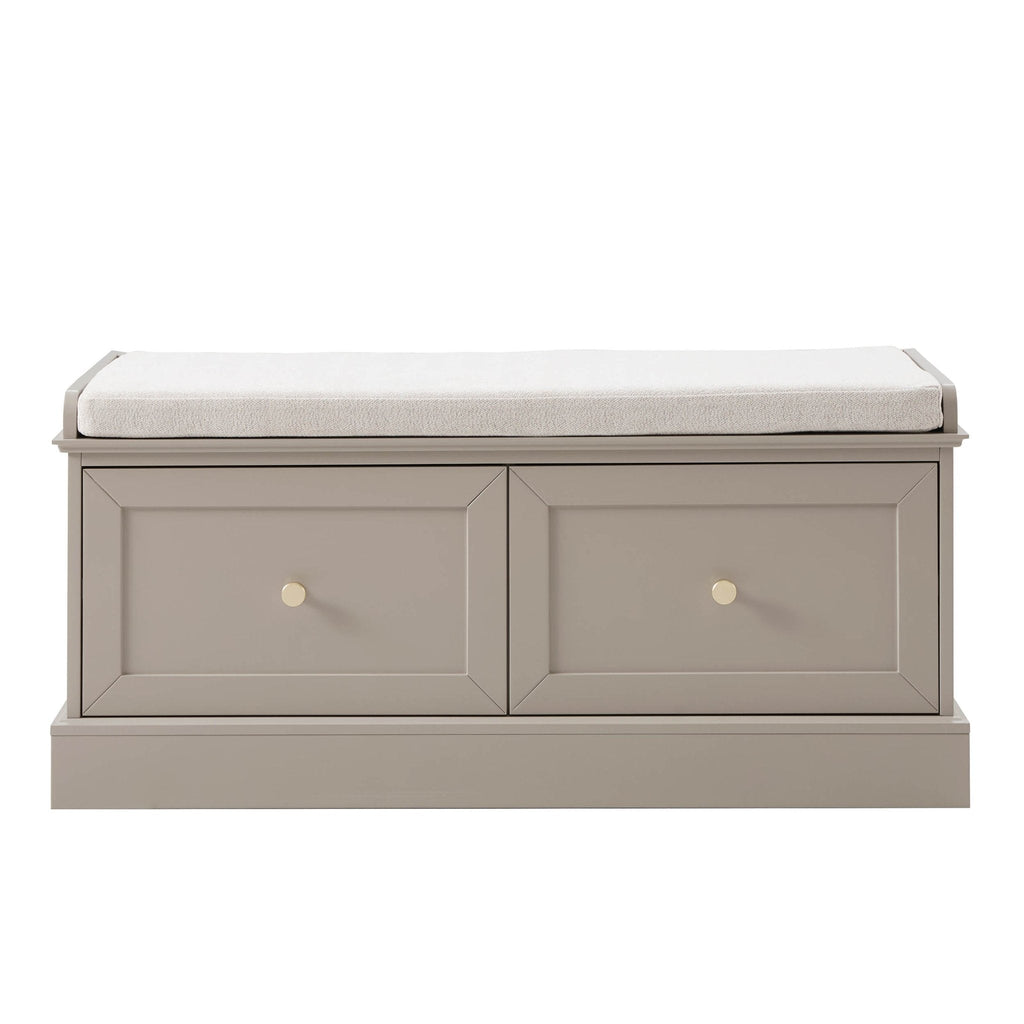 Ruby Seated Storage - Taupe