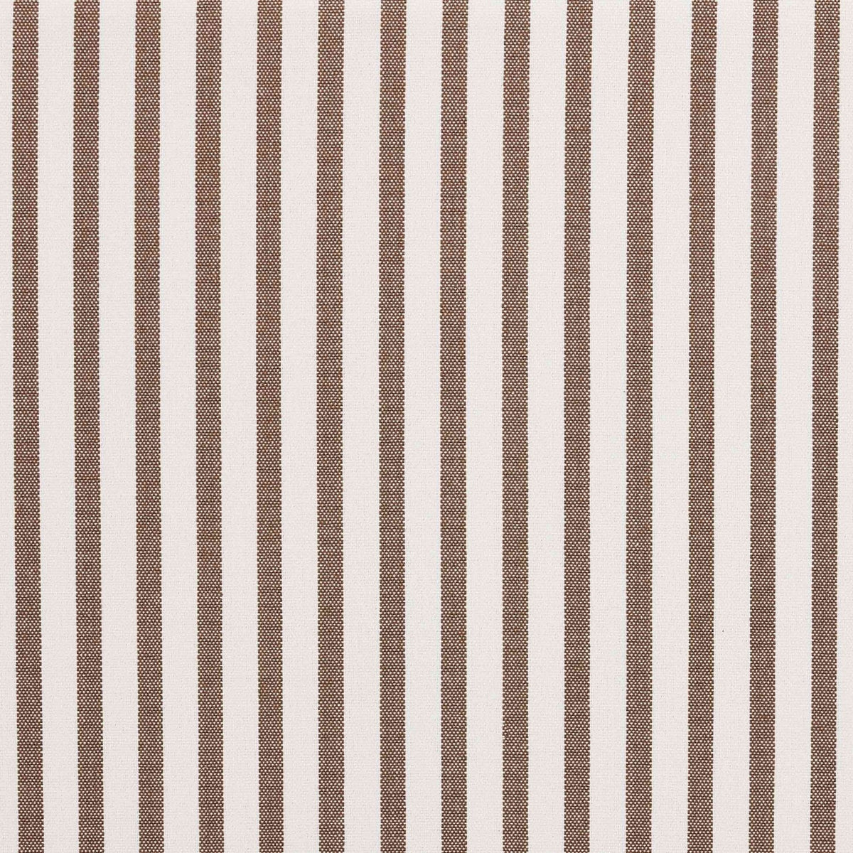 Stockton Round Storage Pouffe - Chocolate Stripe