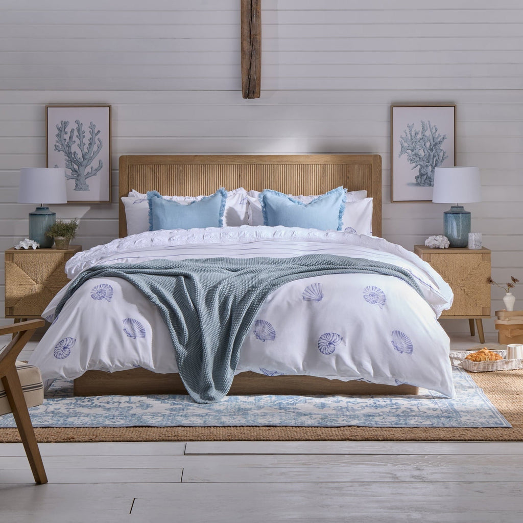 Hattie Ottoman Storage Bed - Light Wood