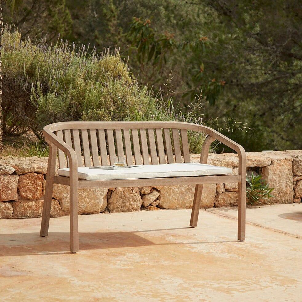 Shiro Wooden Garden Bench