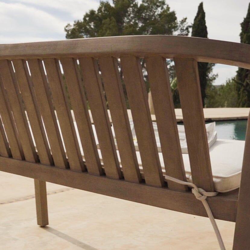 Shiro Wooden Garden Bench