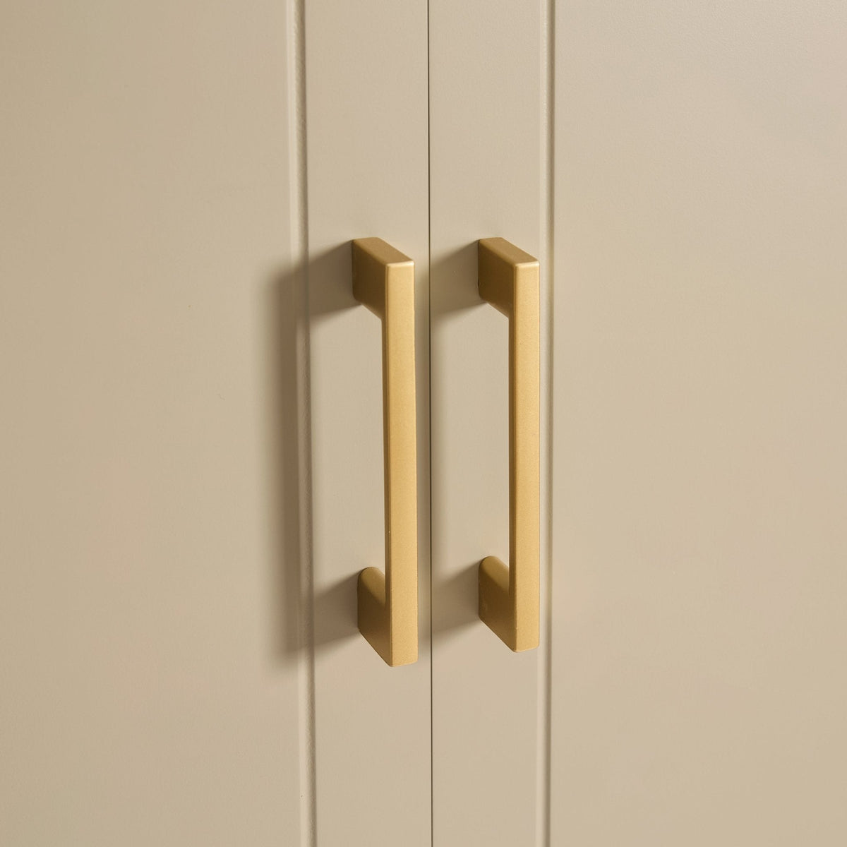 Sienna 2 Door Wardrobe with Drawer - Taupe
