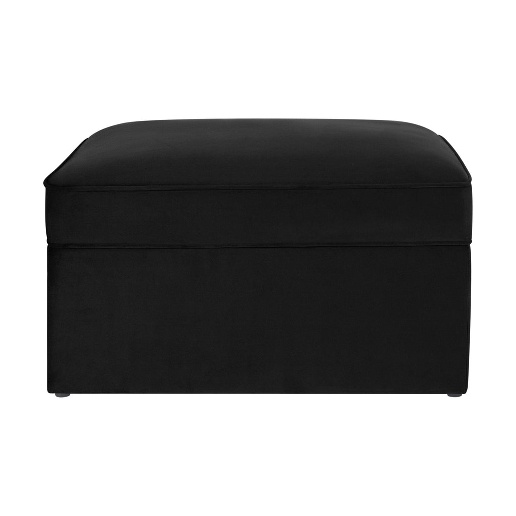 Soho Ottoman Storage Pouffe - Ink