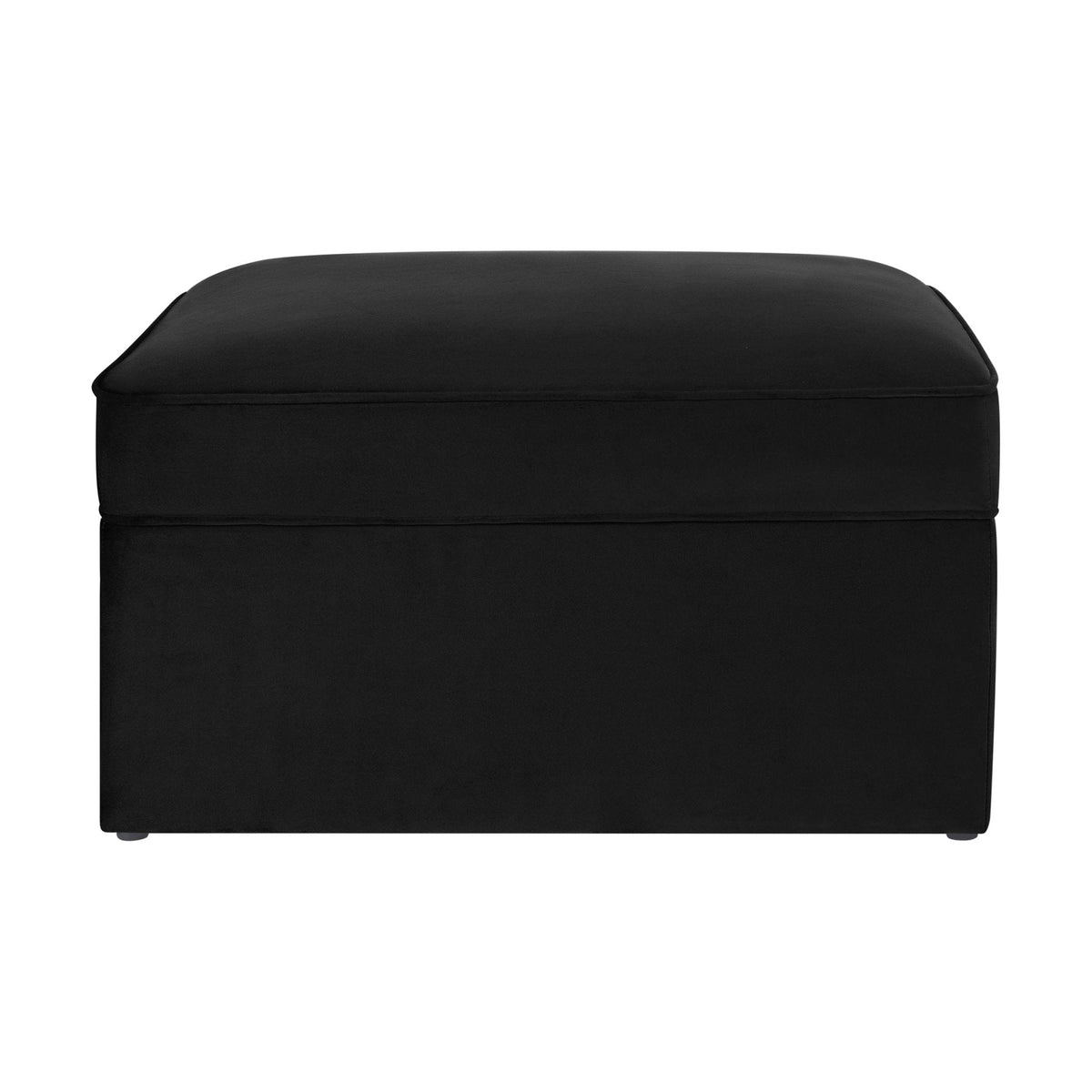 Soho Ottoman Storage Pouffe - Ink