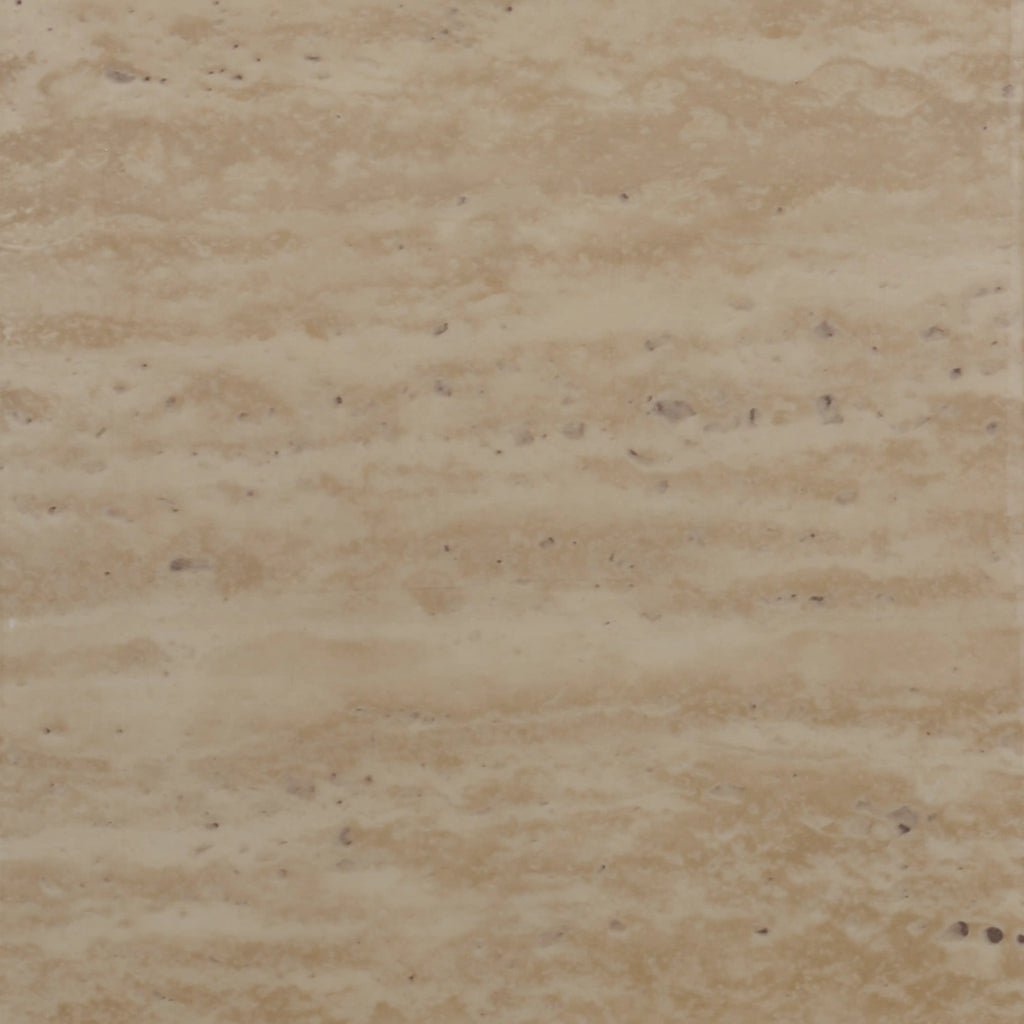 Hayes 3 Door TV Stand | Natural Travertine Effect Stone & Walnut