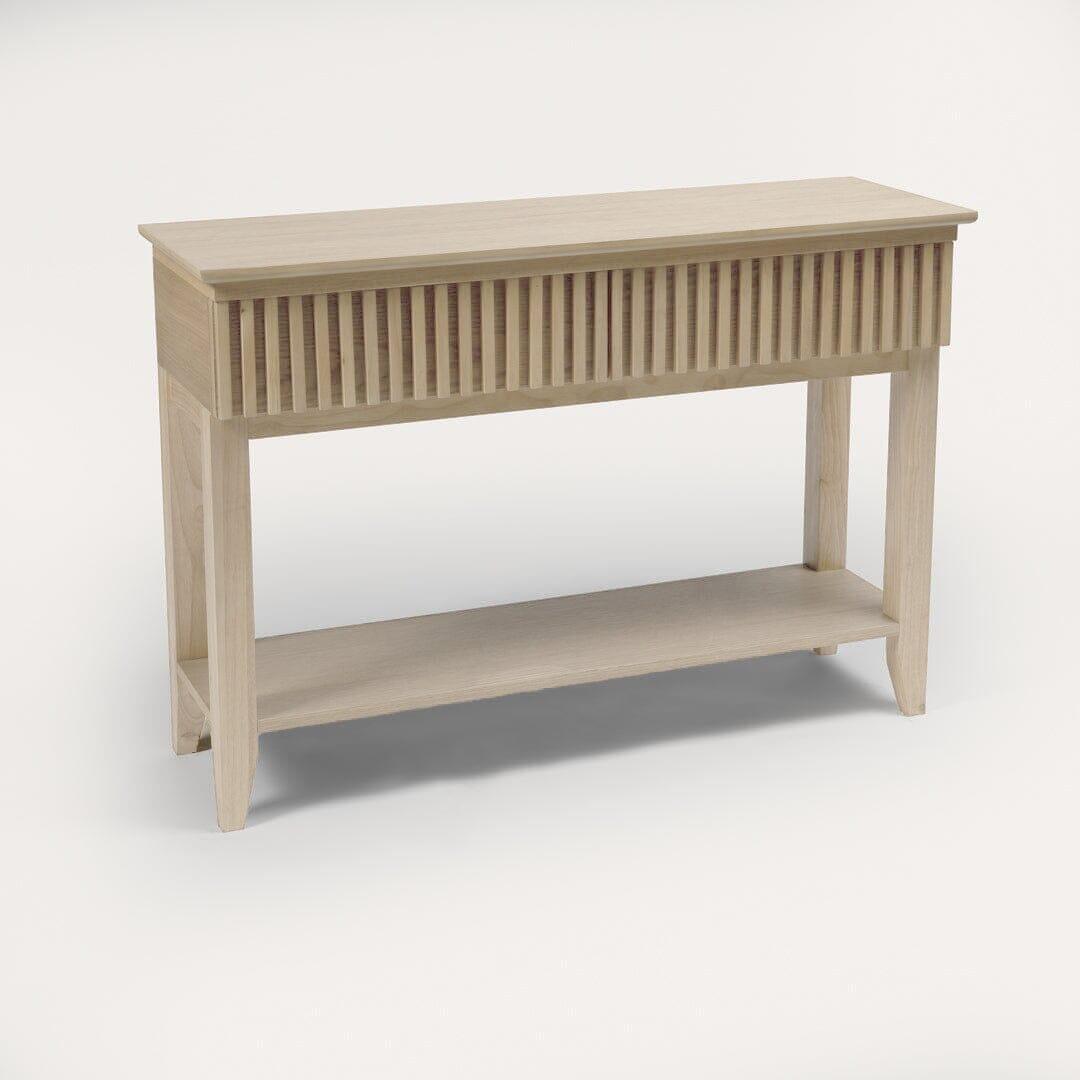 Willow Pale Oak Console Table