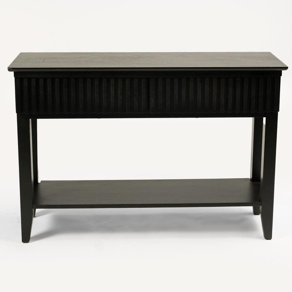 Willow Black Console Table