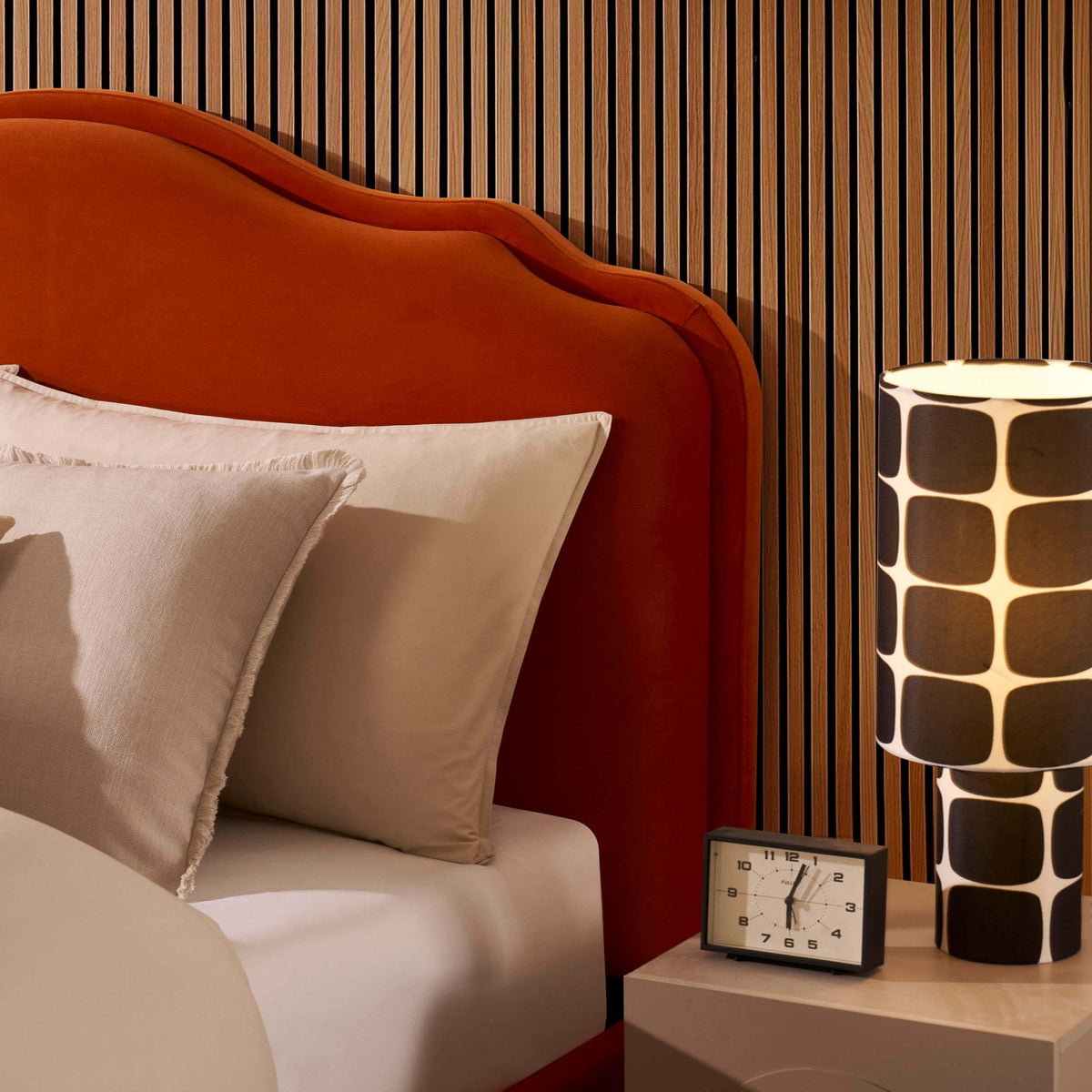 Wiltshire Ottoman Storage Bed - Bright Orange