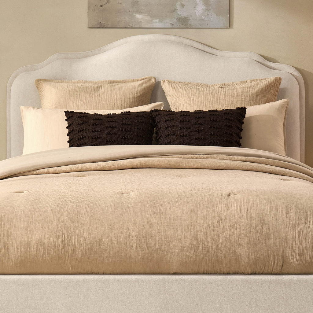 Wiltshire Ottoman Storage Bed - Cream Linen