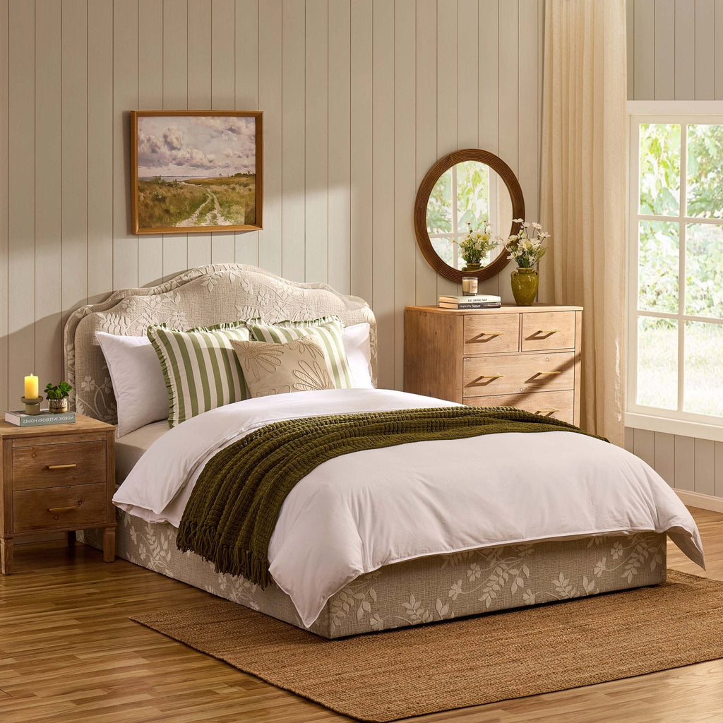 Wiltshire Ottoman Storage Bed - Jacquard Floral
