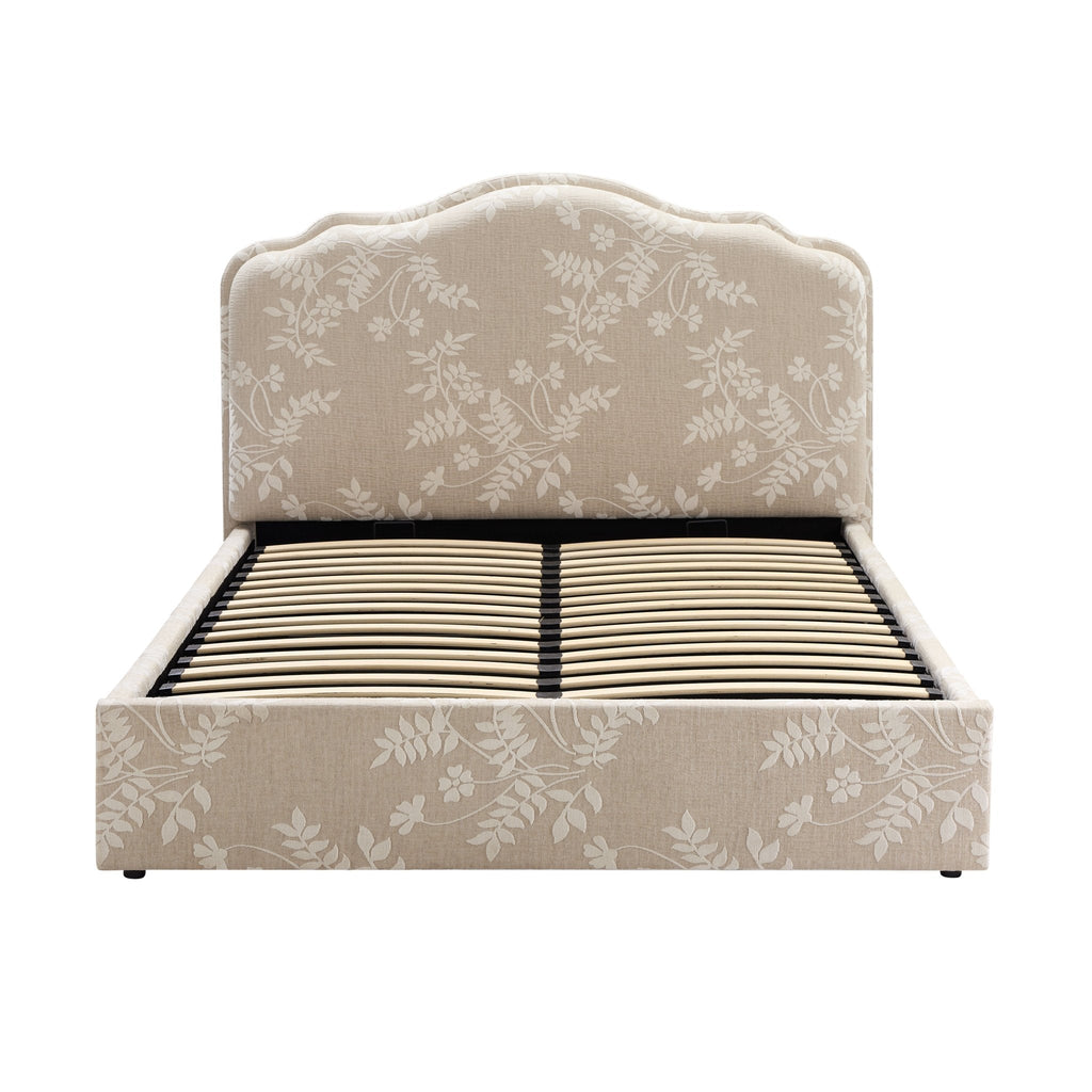 Wiltshire Ottoman Storage Bed - Jacquard Floral