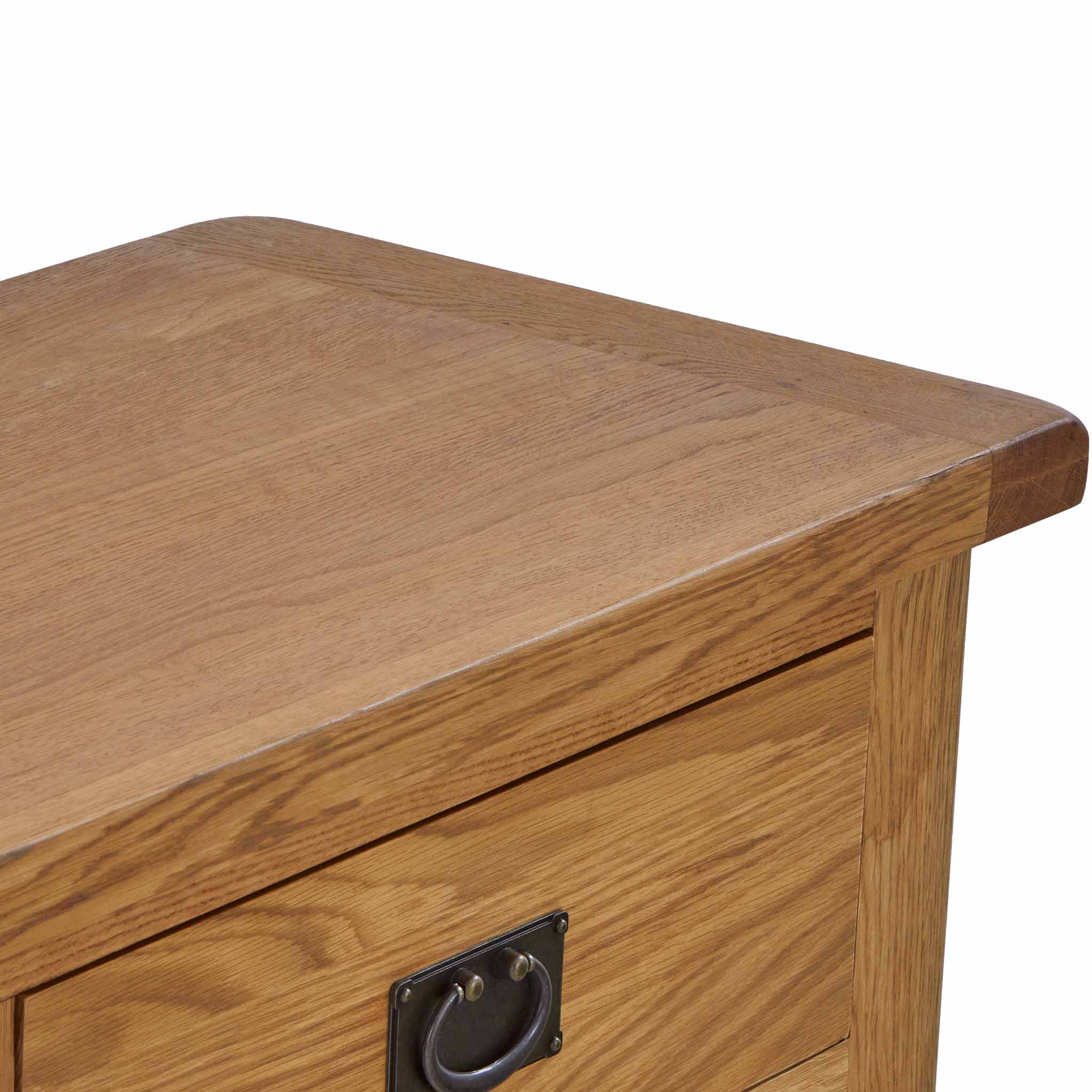 Zelah Oak Small Sideboard with Baskets